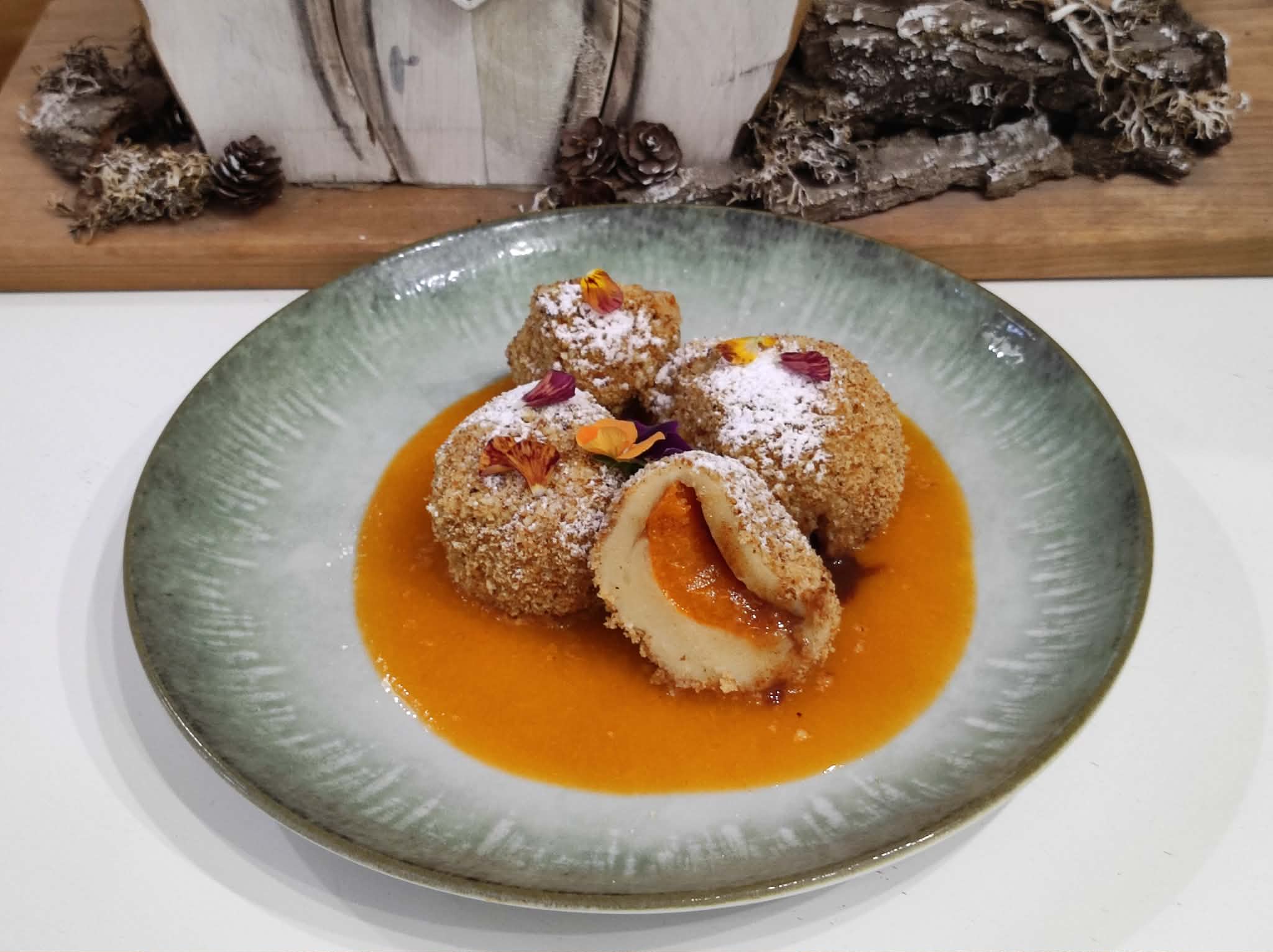 Sárgabarack lekváros guba